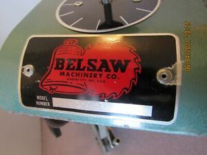 Vintage Belsaw Machinery Co. Chainsaw Sharpener 550-1