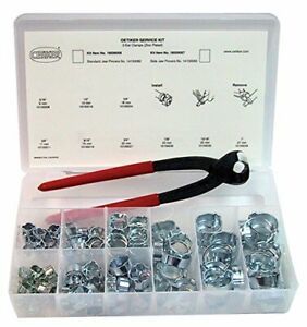 Oetiker 18500056 Service Kit 2-Ear Clamps zinc plated with standard jaw singl...