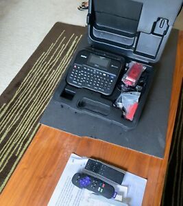 BROTHER LABEL MAKER PTD 600 V P. NEW W/CASE /ACCESSORIES