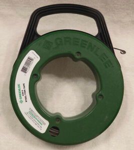 GREENLEE 438-5 Steel Fish Tape * 50&#039; x 1/8&#034; x .060&#034; * FREE SHIPPING
