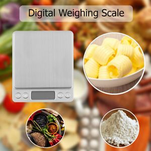 0.01g-3000g Small Pocket Digital Gold Weighing Pans Scales for Food Jewellery