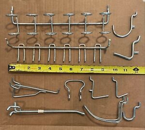 Assorted Pegboard Hooks - 115 hooks / pieces