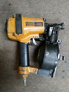 STANLEY BOSTICH RIDGE RUNNER AIR GUN COIL NAILER PRE OWNED