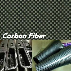 UA 100x50cm Black Carbon Fiber Water Transfer Dip Hydrographics Hydro Film