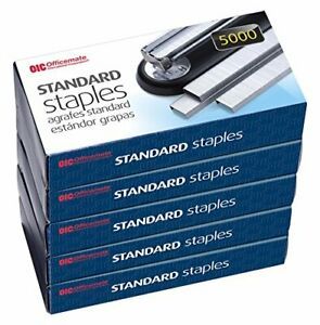 Standard Staples 5 Boxes General Purpose Staple 91925