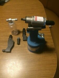 New 704 GBP Riveter with Manual, Certification, and three new pulling heads