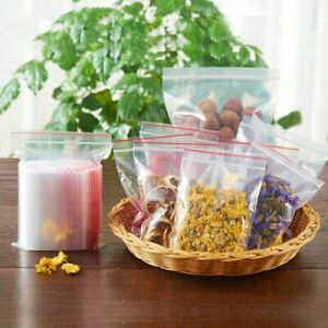 100Pcs Bags Organizer PE Packing Protection Replacement Resealable Practical