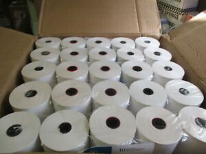 THERMAL PAPER RECEIPT ROLLS 3-1/8&#034; X 230&#039; WHITE 50 ROLLS POS CASH REGISTER F