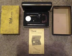 Used Vintage Central Universal Dial Test Indicator Set No. 200 or No. 201