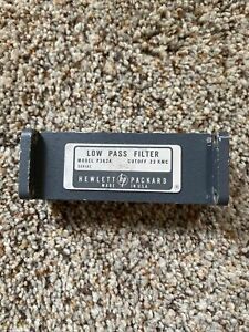 HP / Agilent P362A Low Pass Filter Waveguide - 12.4 to 18GHz, WR-42