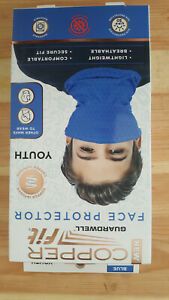 2 NEW Copper Fit Guardwell Face Protector Youth Mask Blue FREE SHIPPING
