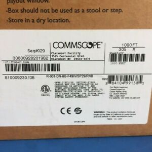 Commscope 810009230/DB R-001-DN-8G-F49IV/SP29/RNB Drop Cable (New, Open Box)