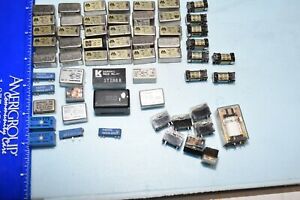 HUGE LOT 60 Electric Power Relays MATSUSHITA NATIONAL ITT GERMANY AMPHENOL ARROW