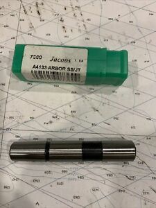 New Jacobs UK Made 5/8&#034; Straight Shank to No. 33JT Drill Chuck Arbor A4133