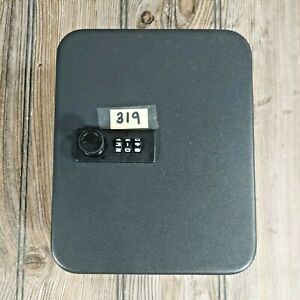 30 Key Metal Wall Mounted Storage Cabinet Valet Lock Box With Combination Lock