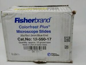 (FisherBrand) Microscope Slides 12-550-17