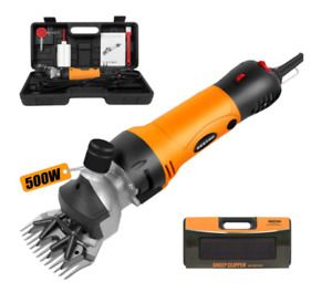 Tijeras Para Ovejas Profesionales Elctricas 500W, 6 Velocidades, 110V Naranja