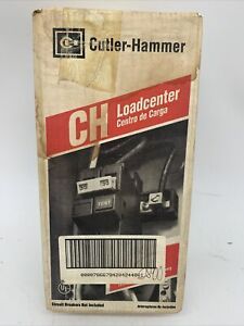 EATON CUTLER HAMMER CH2L70RP MAIN LUG LOADCENTER 70A 2 SPACES 4 CIRCUIT OUTDOOR