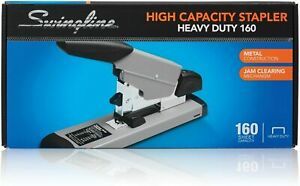 Swingline Heavy-Duty Stapler 160-Sheet Capacity Black/Gray 39005