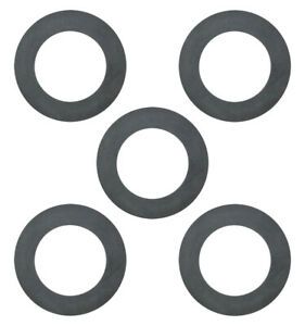 71mm OD x 45.5mm ID Large Rubber Gasket Washers, 2mm Thickness, Pack of 5