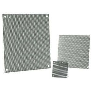 NVENT HOFFMAN 48909 Perforated Panels, fits 24x24, Gray, Steel
