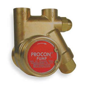 PROCON 141A140F11AA 250 Rotary Vane Pump, 3/8 In, 154 GPH