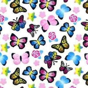 Water Transfer Dip Hydrographic Hydro Film 19x79&#034; COLORED BUTTERFLY GIRL CAMO