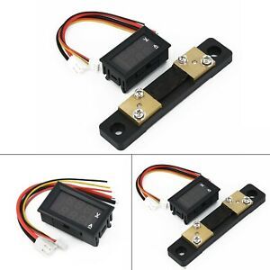 DC 100V Voltmeter Ammeter Blue &amp; Red LED Amp Dual Digital Volt Meter Gauge HOT