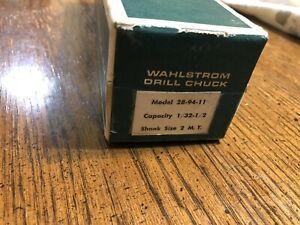 Wahlstrom Chuck 28-94-11  American Mach.&amp; Foundry Co. 1/32 to 1/2 Cap.