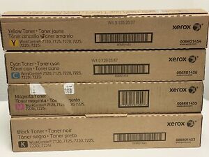 006R01453 Black 006R01454 Yellow 006R01455 Magenta 006R01456 Cyan  Xerox Toners