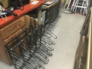 Local Pickup  Lot of 6 Heavy Duty Vinyl Graphics Roll Rack Wall Mount Signs