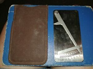 Vintage W. R. Thorpe Co. Pipe Pit Gage