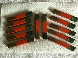 Capitol carbide tool bits  AL8 - 350, 1/2&#034; sq. x 3 1/2&#034; box of 12