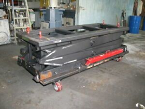 Hydraulic Scissor Lift.  Handling Specialty Model 2-100-40X.