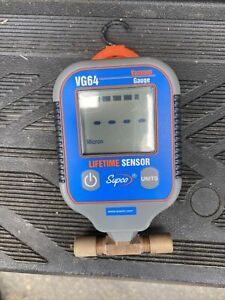 SUPCO DUAL PORT HAND-HELD DIGITAL VACUUM GAUGE VG64