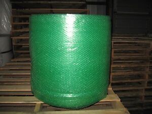 3/16&#034; Small Green Recycled Bubble, 24 x 300&#039; Per Roll