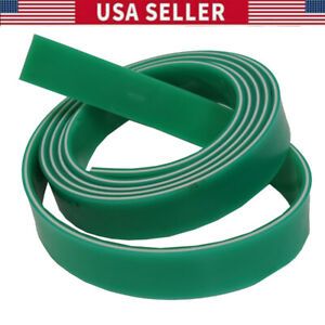 6 Roll Squeegee Blade 70/90/70 Triple Durometer for Screen Printing US SHIP
