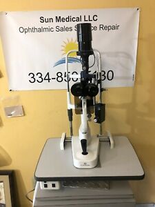 luxvision slit lamp with tonometer and prism
