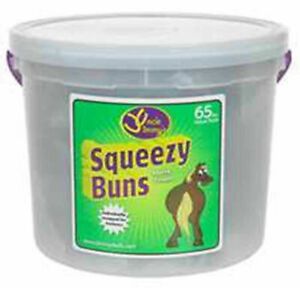 SQUEEZY BUNS 65 Count Treat Individually Wrapped Pliable Pill Pocket Horse
