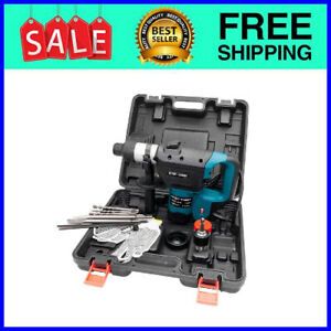 1-1/2&#034; SDS Impact Drill, 1100W Electric Rotary Hammer Machine, Plus Demolition B