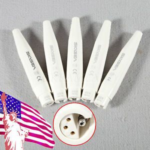 5* US Stock Dental Ultrasonic Piezo Scaler Handpiece Compatible DTE Satelec