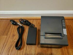 Epson Network Thermal Receipt Printer TM-T88V POS W/ Ethernet &amp; AC adapter M244A