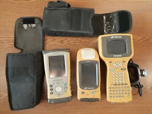 Topcon FC-2000, Topcon FC-200, Topcon GMS-2, FOR PARTS ONLY, two fabric cases.