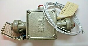 SOR Wabco 8023-100 Pressure Difference Switch 6 Wire Leads Vintage 1986 Surplus