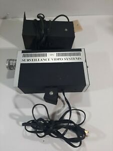 Vintage SVS Surveillance Video Systems 92351 CCTV 25mm A/V Camera w/Mount