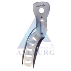AllSurg Dental Oral Surgical Instrument IMPRESSION TRAY P/DENTURE LEFT SECTIONAL