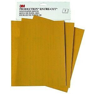 3M 3M2544 9X11P220 Gold Rn Free-Cut 50Slv