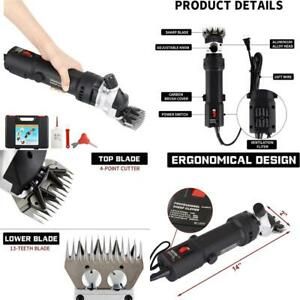 Suncoo Sheep Shears Portable Electric Clippers Heavy Duty Professional Grooming