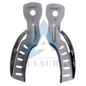 AllSurg Dental Surgical Instruments IMPRESSION TRAY DENTURE LEFT RIGHT SECTION