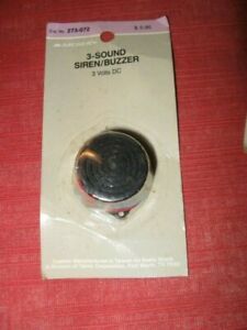 NOS Radio Shack Archer  273-072 Piezo or Magnetic Buzzer, Siren  - 3V DC